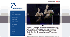 Desktop Screenshot of albertadiving.ca